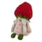 9.5" Green & Red Girl Springtime Strawberry Gnome
